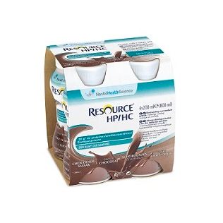 RESOURCE HP/HC CIOCCOLATO 4 BOTTIGLIE 200 ML
