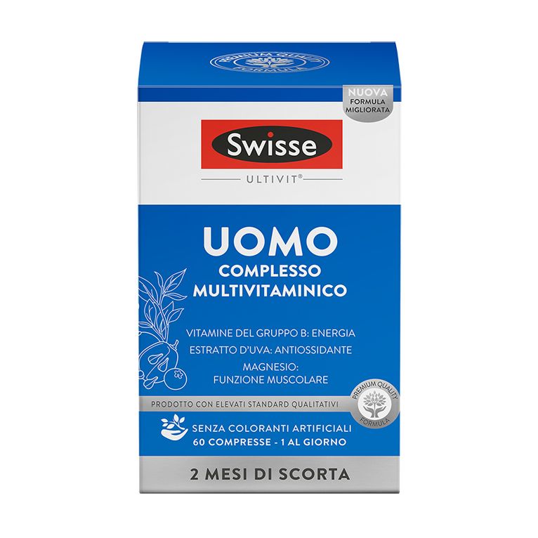 swisse multivit uomo 60 compresse