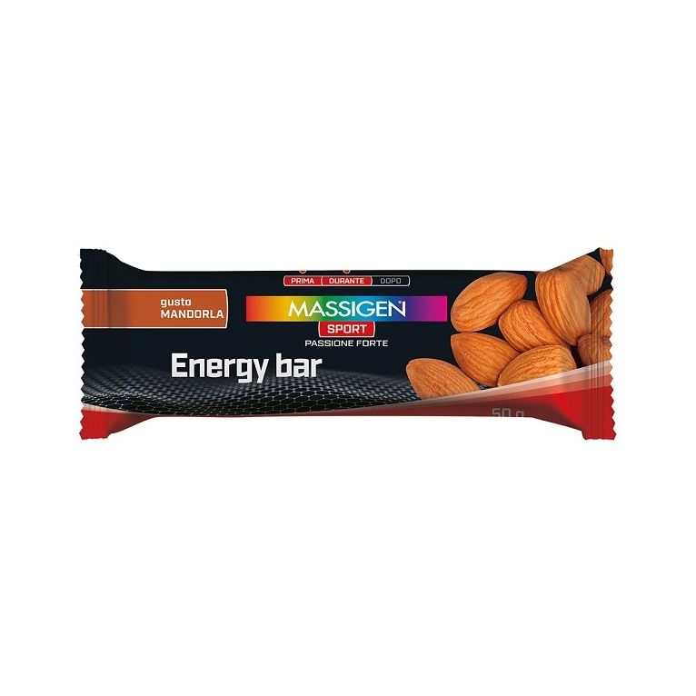 massigen sport energy barretta mandorla 50 g