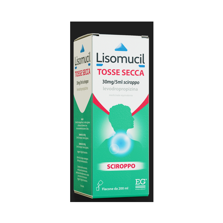 lisomucil tosse secca scir 200 ml 30 mg/5 ml
