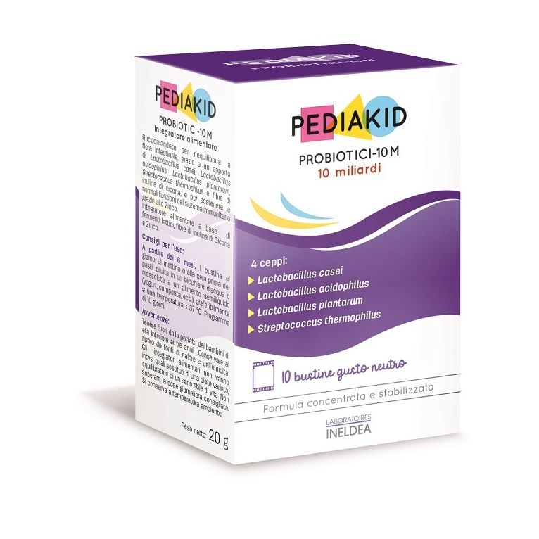 pediakid probiotici 10m 10 bustine