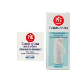 BENDA IN GARZA IDROFILA ORLATA PIC DRESSFIX 10X500CM FUSTELLA