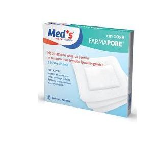 MEDICAZIONE ADESIVA MEDS 10X12 CM 5 PEZZI