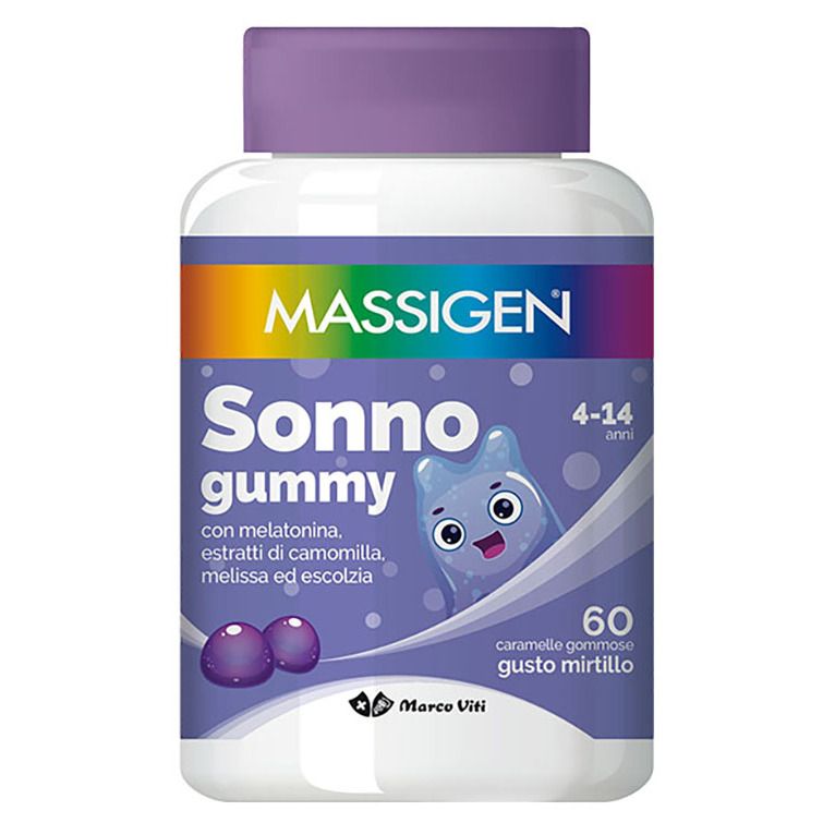 massigen sonno gummy 60 caramelle