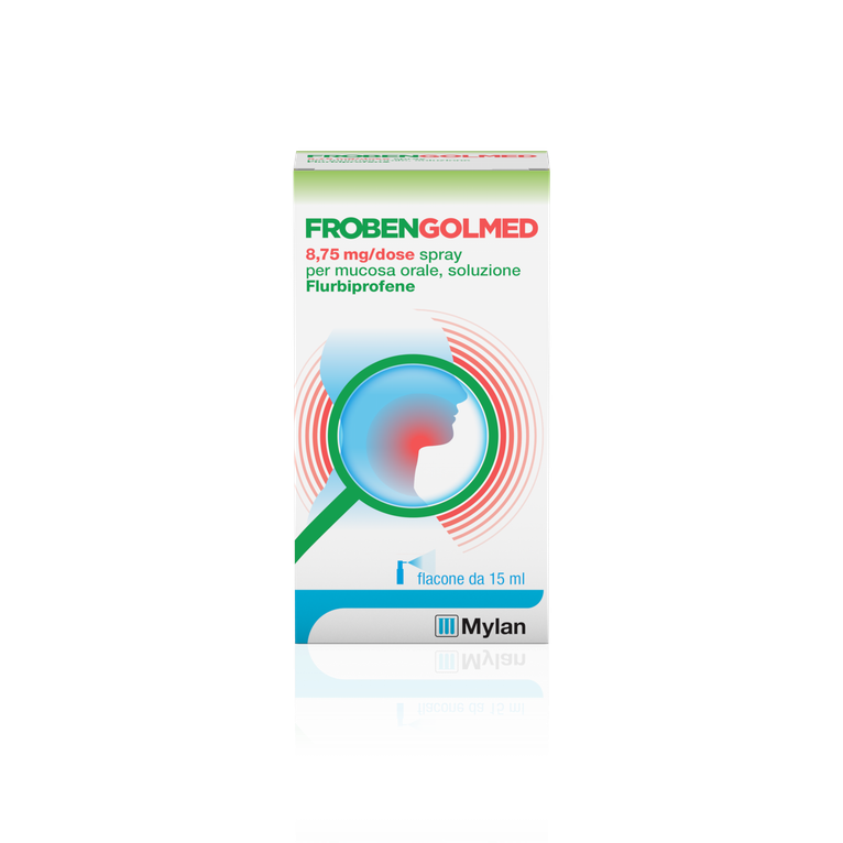 frobengolmed spray mucosa orale 15 ml 8,75 mg/dose