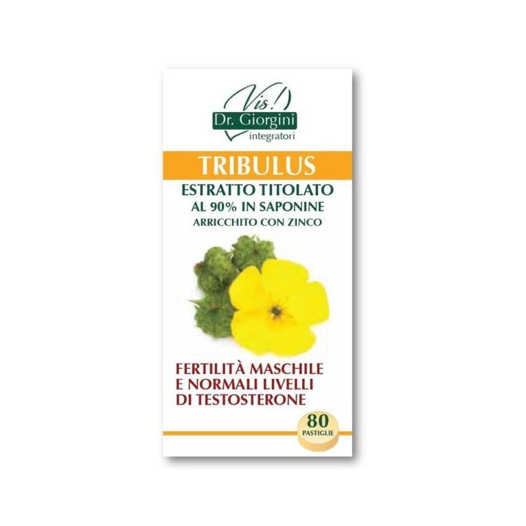 tribulus estratto titolato 80 pastiglie