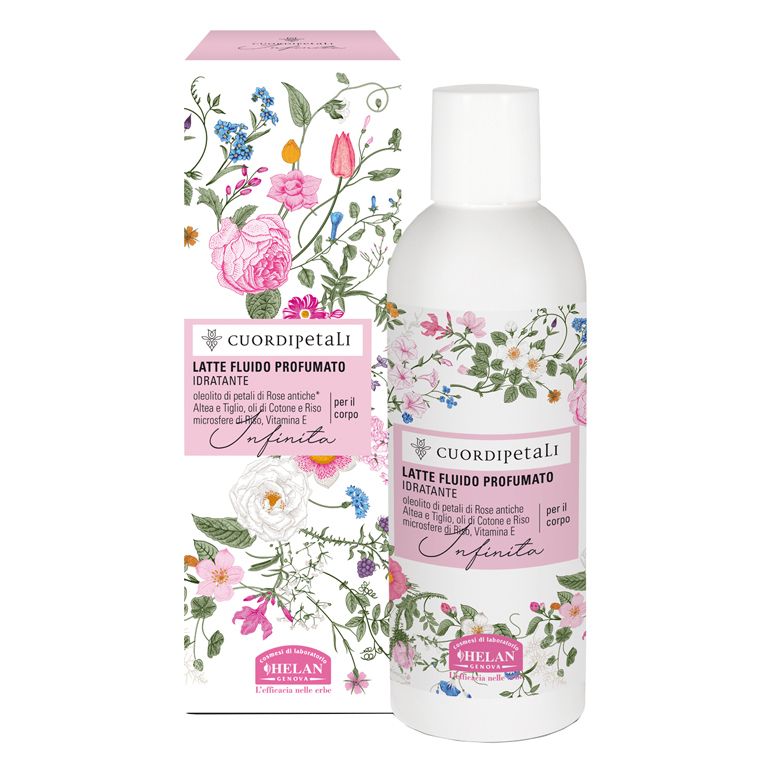 cuor di petali infinita latte fluido profumato idratante 200ml