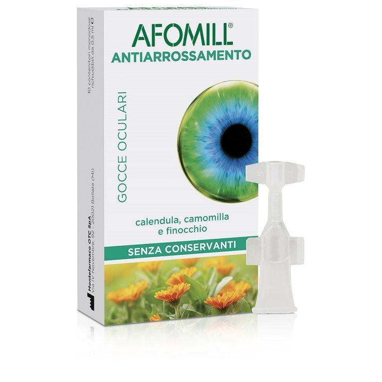 afomill antiarrossamento senza conservanti 10 fiale da 0,5 ml