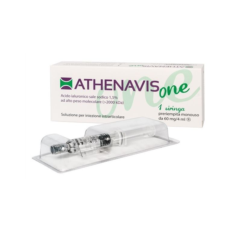 siringa intra-articolare athenavis one acido ialuronico 1,5%4 ml