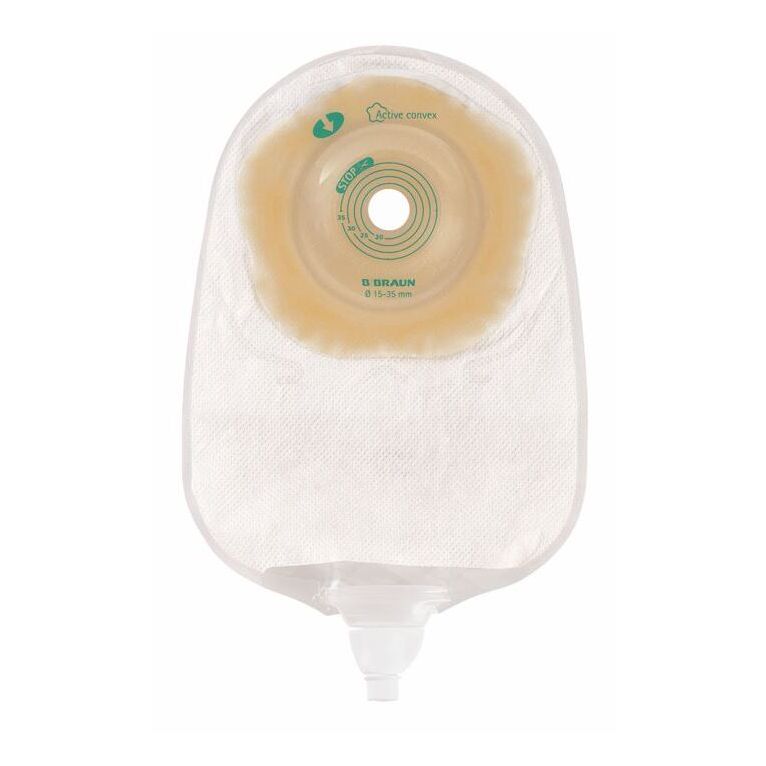 sacca urostomia flexima active o'convex trasparente 15-35 mm10 pezzi