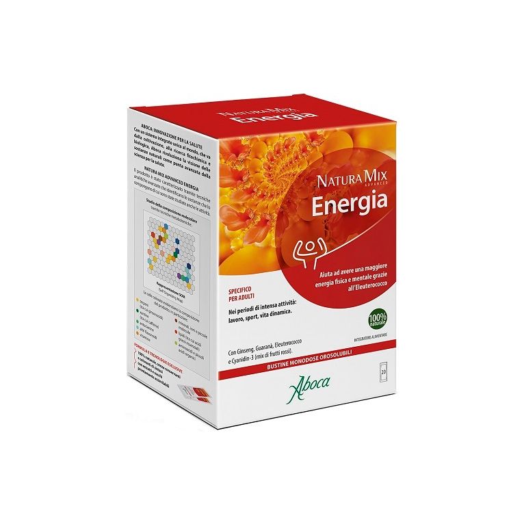 natura mix advanced energia 20 bustine