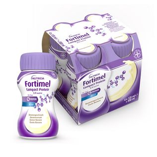 FORTIMEL COMPACT PROTEIN BANANA 4 BOTTIGLIE 125 ML