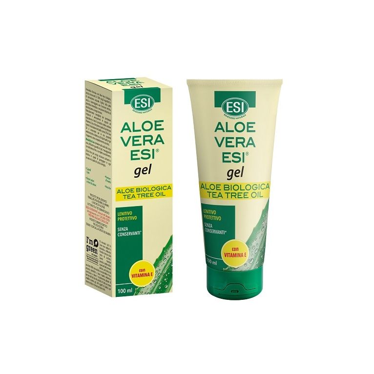 esi aloe vera gel tea tree con vitamina e 100 ml