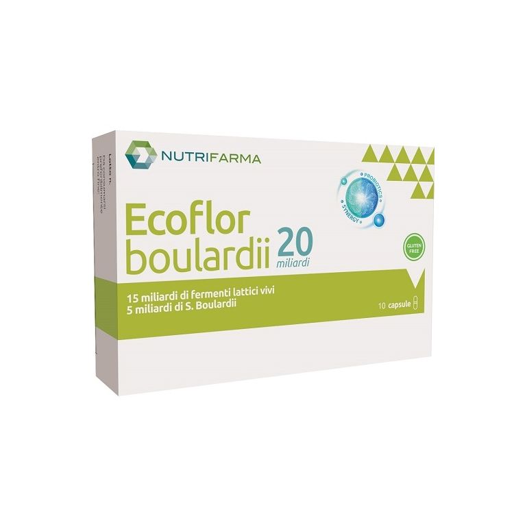 ecoflor boulardii 20 miliardi 10 capsule