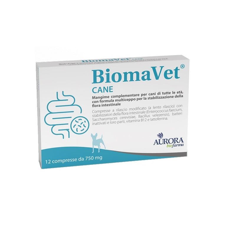 biomavet cane 750mg 12 compresse