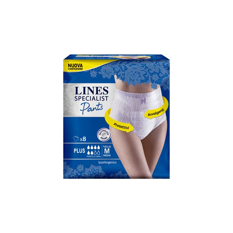 lines specialist pants plus m farma 8 pezzi