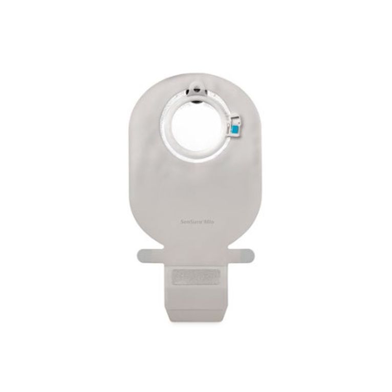 sacca per ileostomia sensura mio 430 click aperta con apertura ispezionabile hide-away sistema a 2 pezzi midi flangia 60mm 30 pezzi