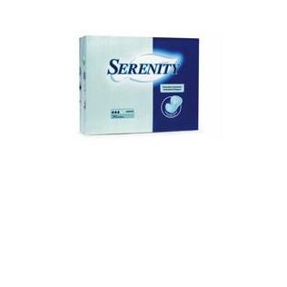 PANNOLONE PER INCONTINENZA SERENITY SAGOMATO SUPER IN TESSUTO NON TESSUTO 30 PEZZI