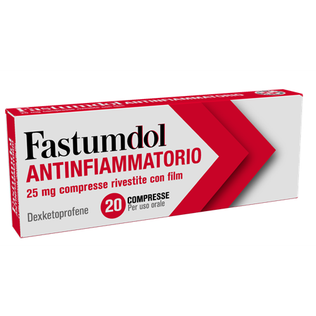 FASTUMDOL ANTINFIAMMATORIO 20 cpr riv 25 mg