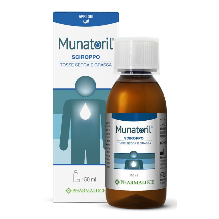 munatoril sciroppo tosse secca e grassa 150 ml