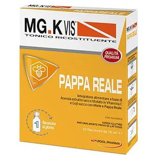 MGK VIS TONICO RICOSTITUENTE PAPPA REALE 10 FLACONCINI DA 10ML