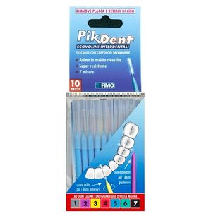 PIKDENT STUZZICOLINO 5 AZZURRO 10 PEZZI