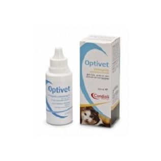 OPTIVET DETERGENTE PER OCCHI PER CANI E GATTI FLACONE 50 ML