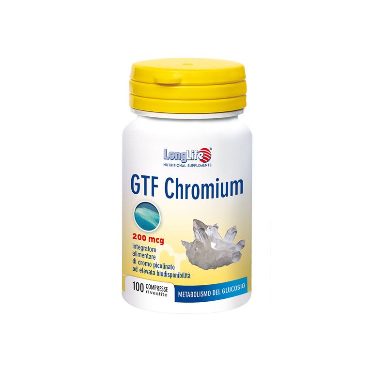 longlife gtf chromium 100 compresse rivestite