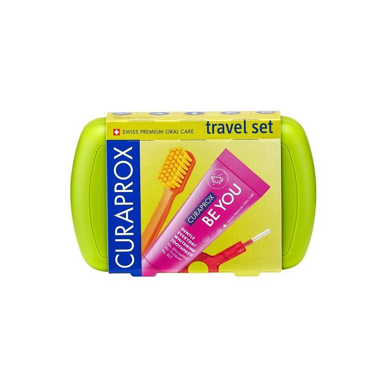 curaprox travel set green