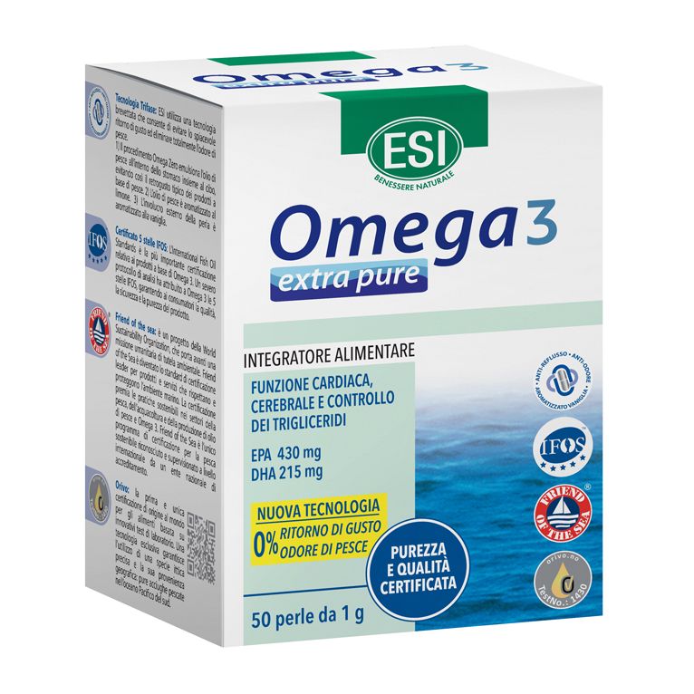esi omega 3 extra pure 50 perle