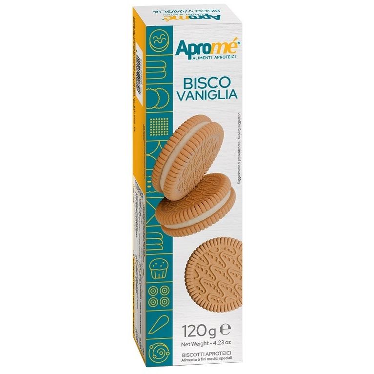 aprome' bisco vaniglia 120 g