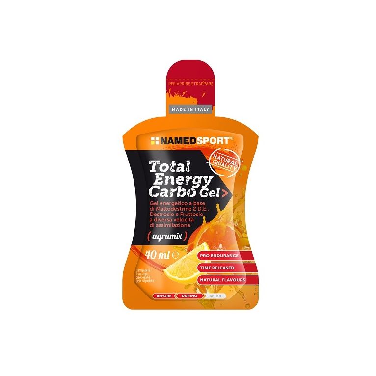 total energy carbo gel agrumix 40 ml