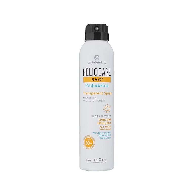 heliocare 360 pediatric transparent spray 200 ml