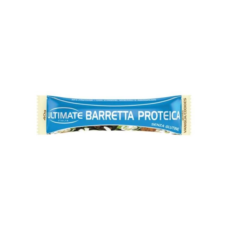 ultimate barretta proteica vaniglia/cookie 40 g