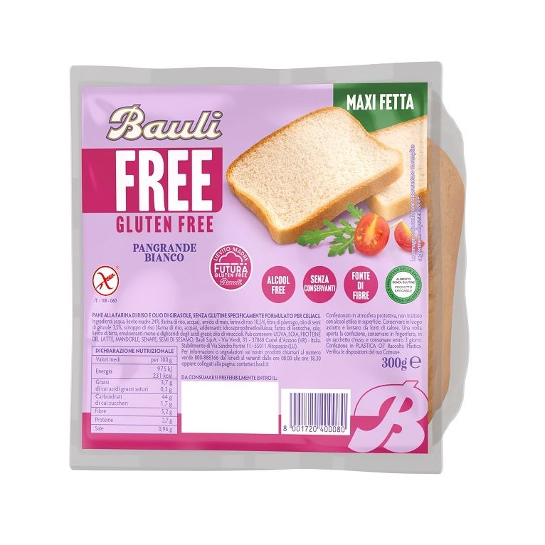 bauli free pangrande bianco 300 g