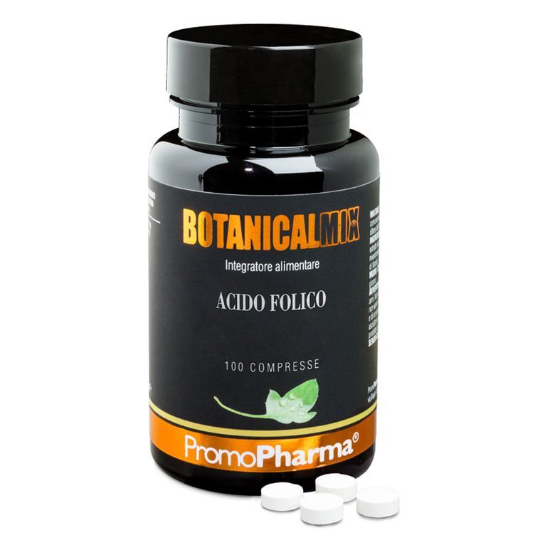 acido folico botanical mix 100 compresse