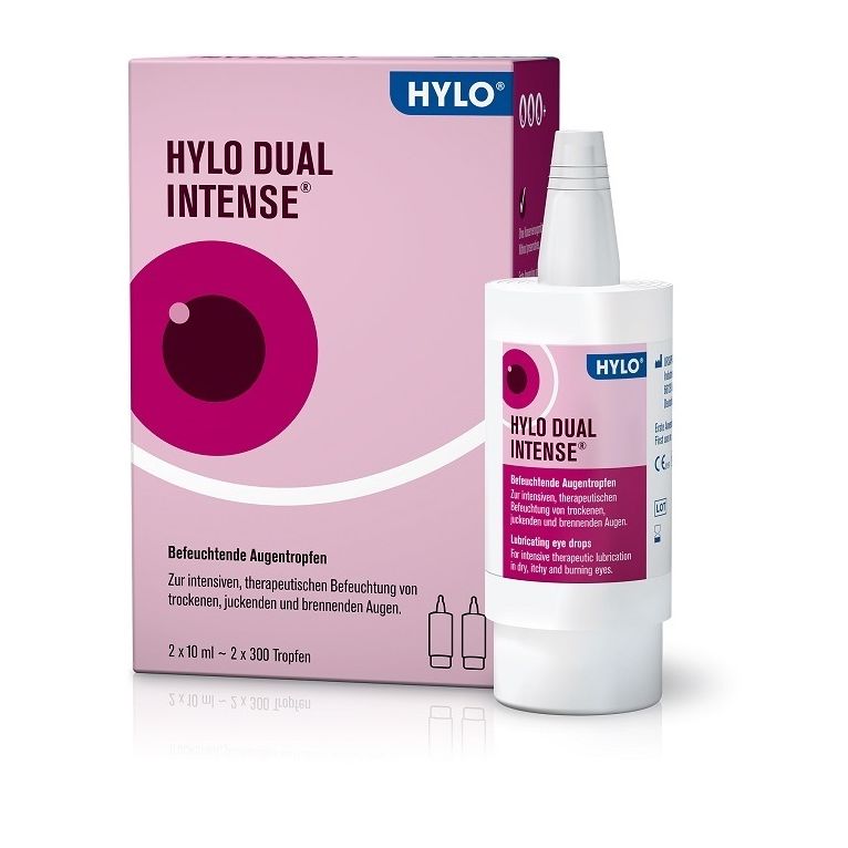 hylo dual intense collirio 2 flaconcini da 10 ml