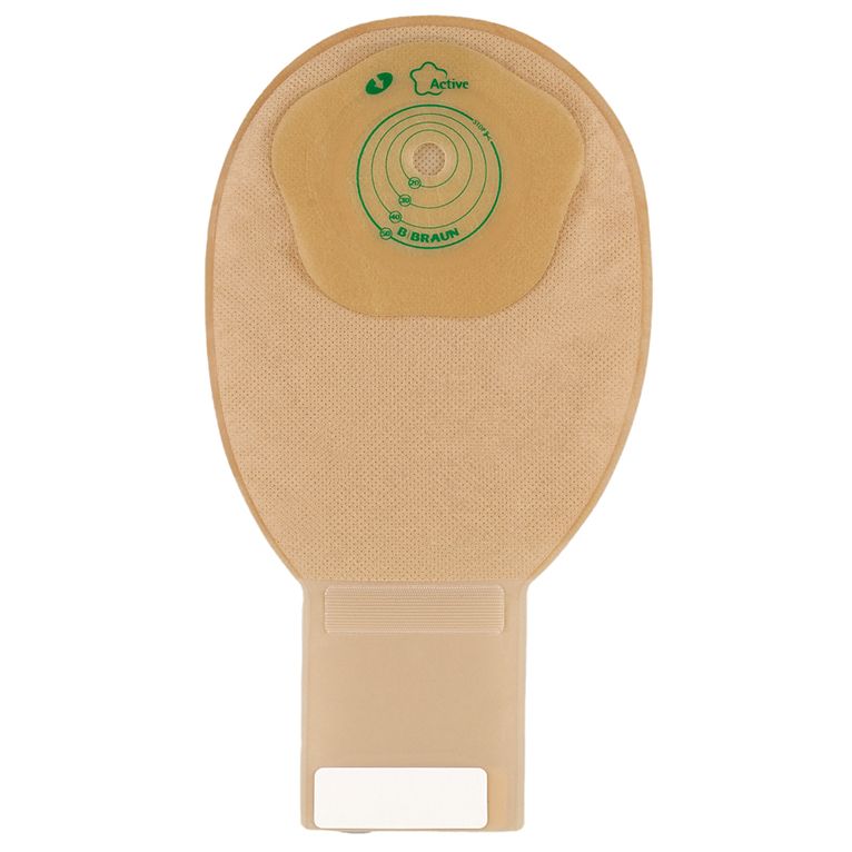 sacca ileostomia flexima active roll'up midi beige 15-50mm chiusura in velcro