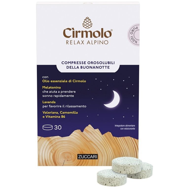 cirmolo buonanotte 30 compresse
