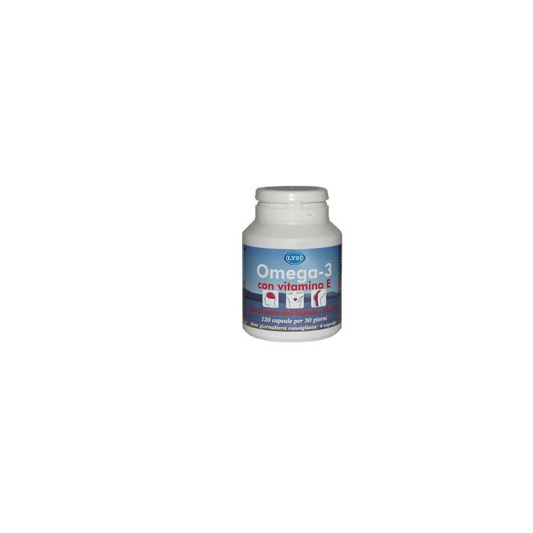 lysi omega 3 vitamina e 120 capsule