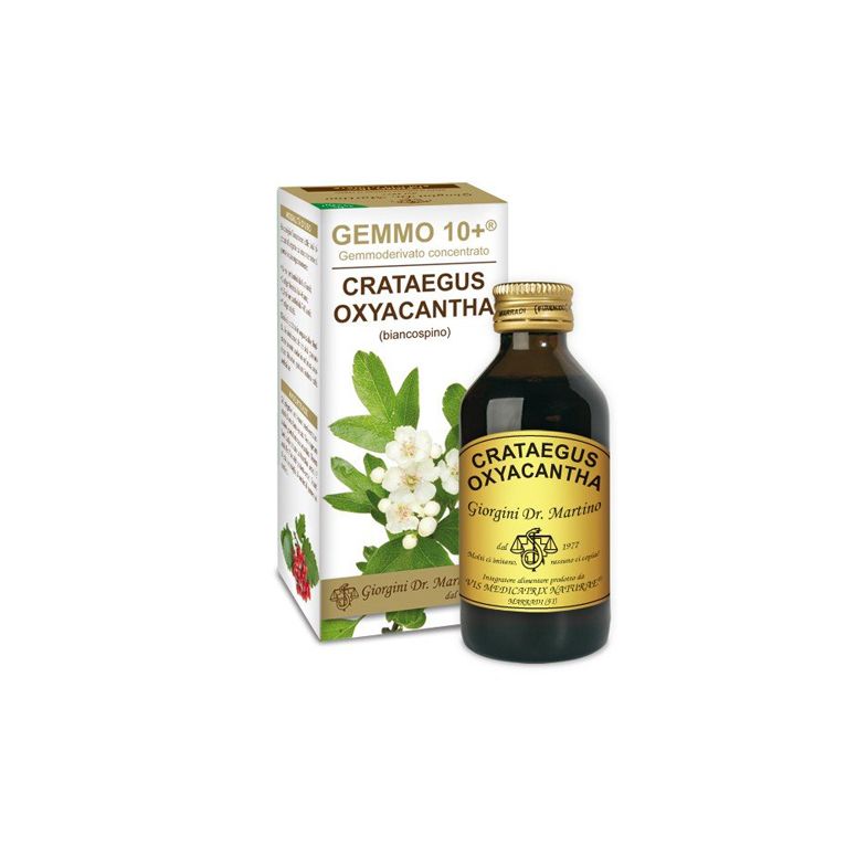 gemmo 10+ biancospino liquido analcolico 100 ml
