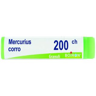 MERCURIUS CORROSIVUS 200 CH GLOBULI 1G