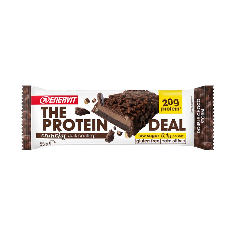 enervit protein deal double choco storm 55 g