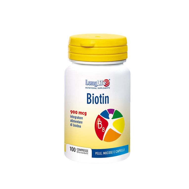 longlife biotin 900 mcg 100 compresse