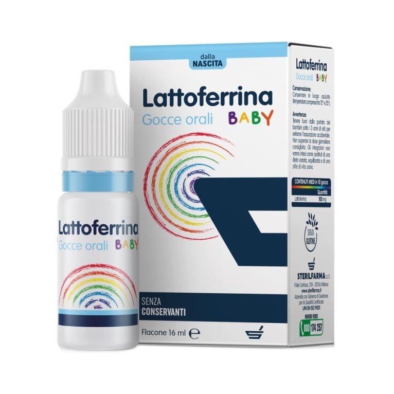 lattoferrina baby gocce orali 16 ml