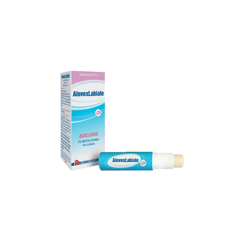 alovexlabiale matita cutanea 3 g 5%