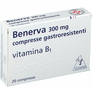 BENERVA 20 cpr gastrores 300 mg