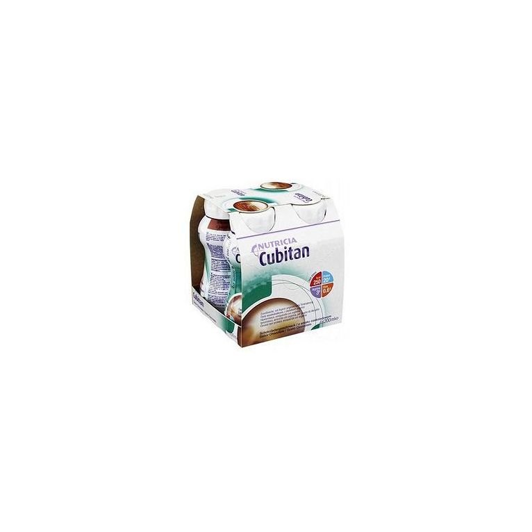 cubitan cioccolato 4 x 200 ml
