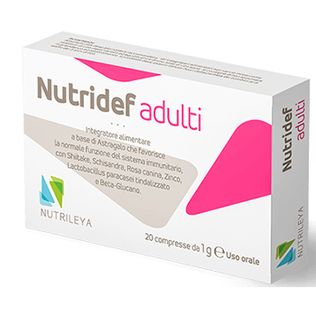 NUTRIDEF ADULTI 20 COMPRESSE
