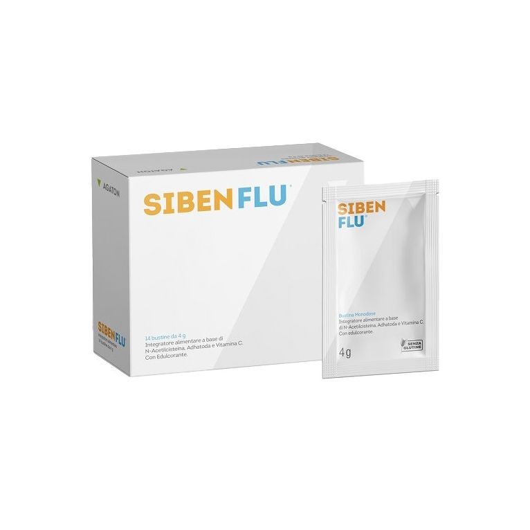 siben flu 14 bustine da 4 g